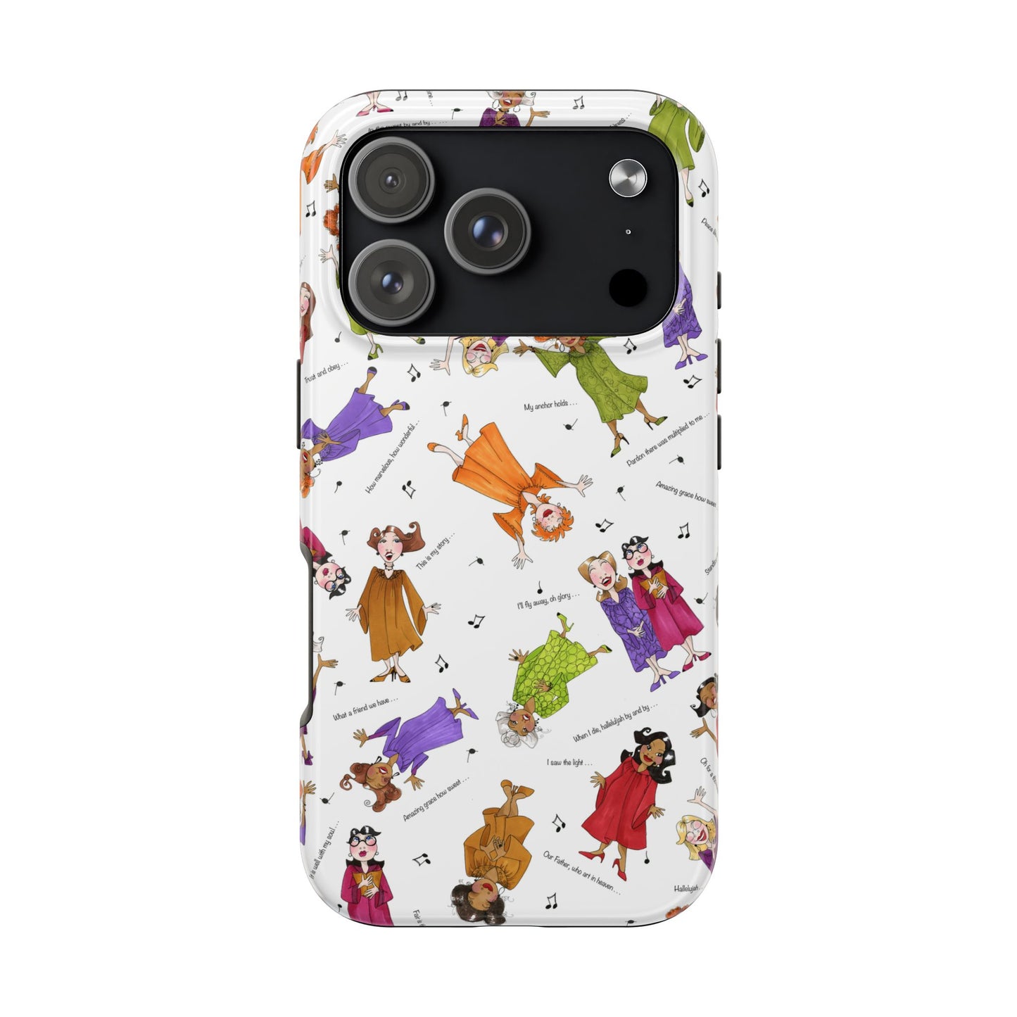 Sing it Sister White Phone Case