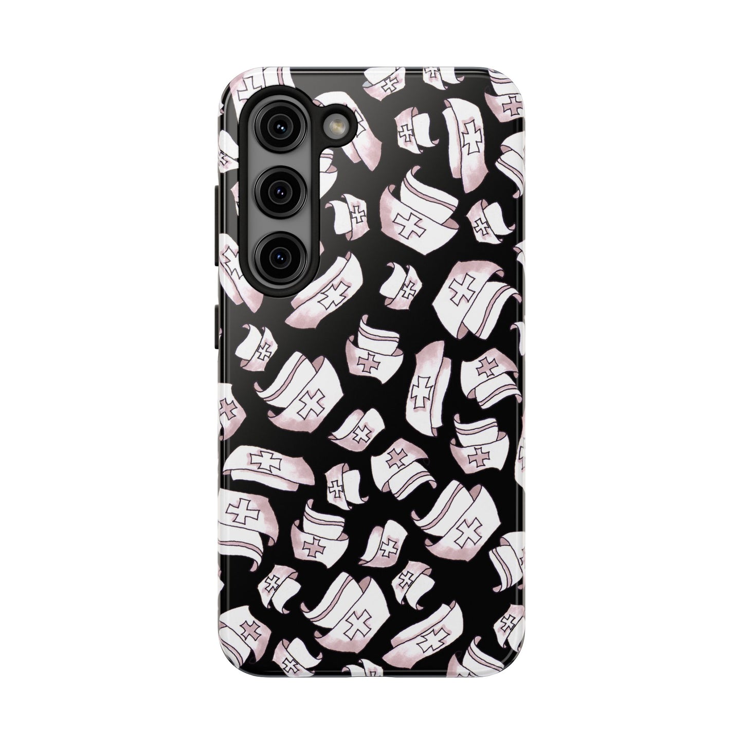 Happy Hats Black Phone Case