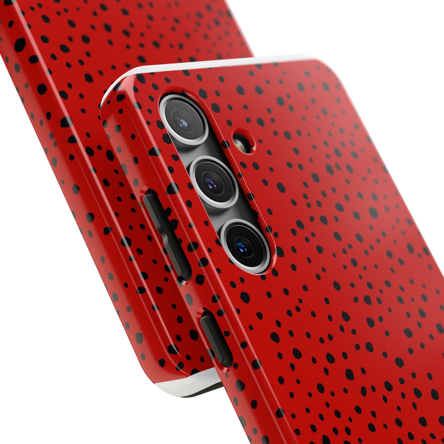 Pepper Dots Red / Black Phone Case