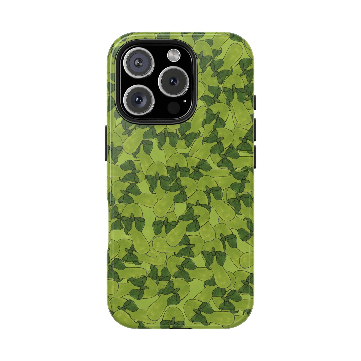 Green Flip Flops Phone Case