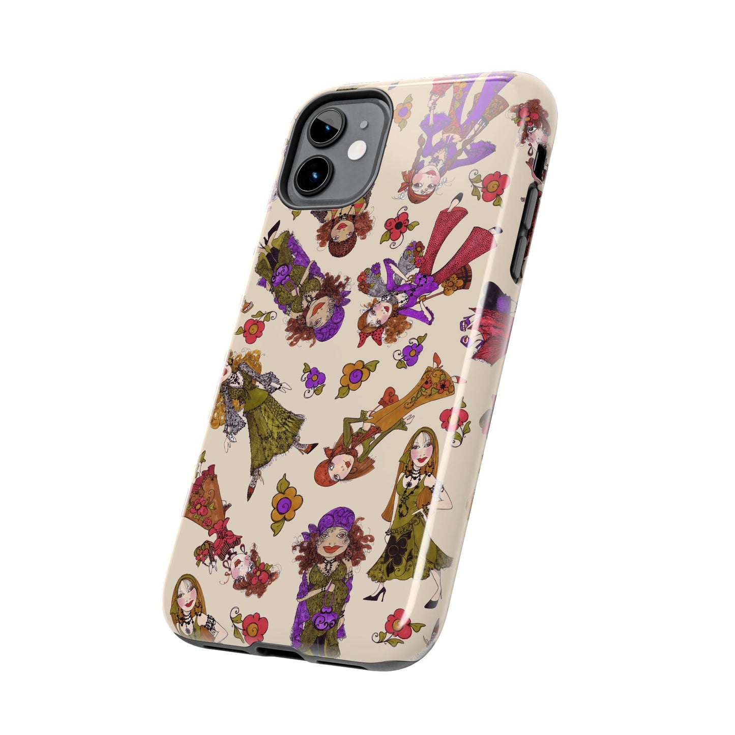 Tossed Gypsies Muslin Phone Case