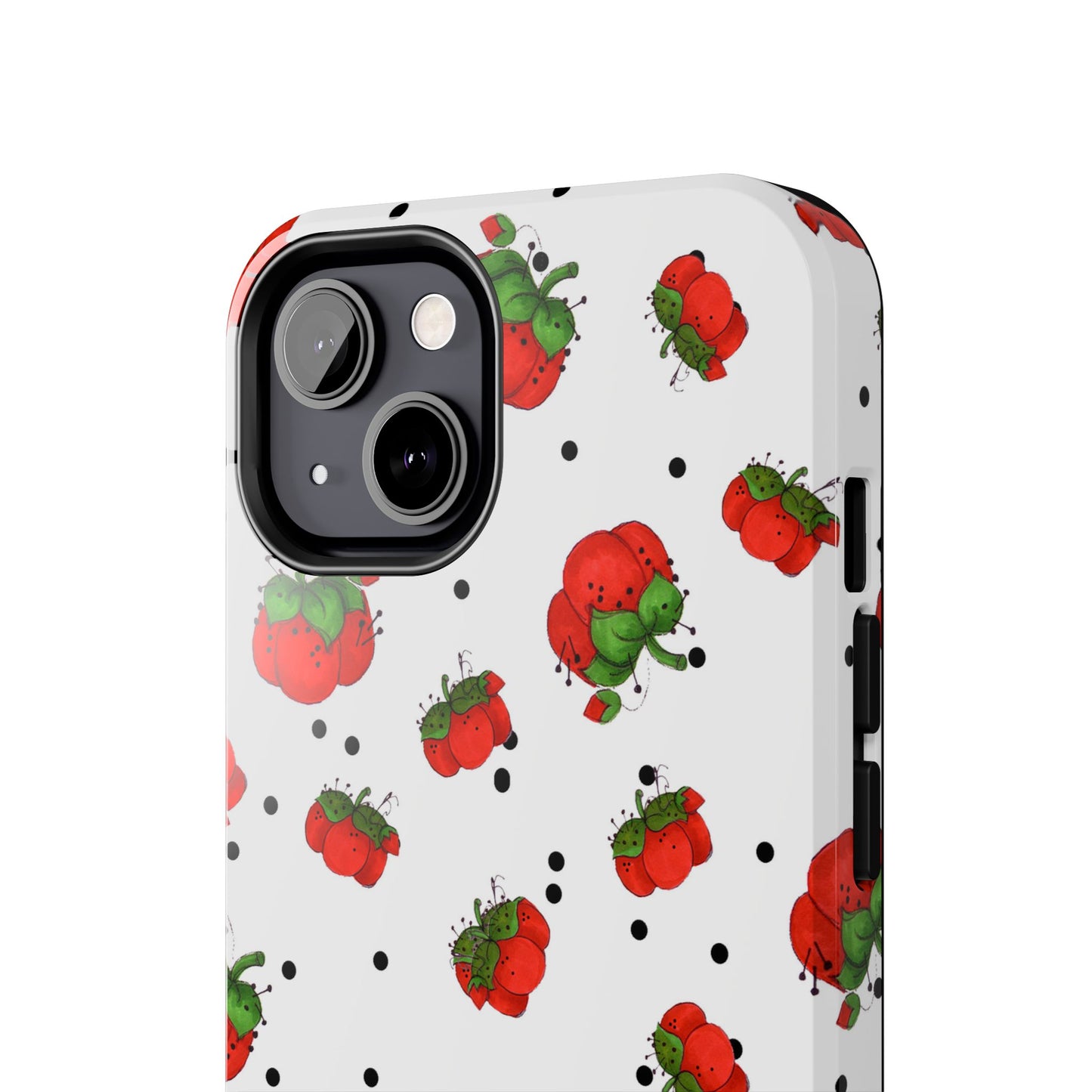 Pin Dots White Phone Case