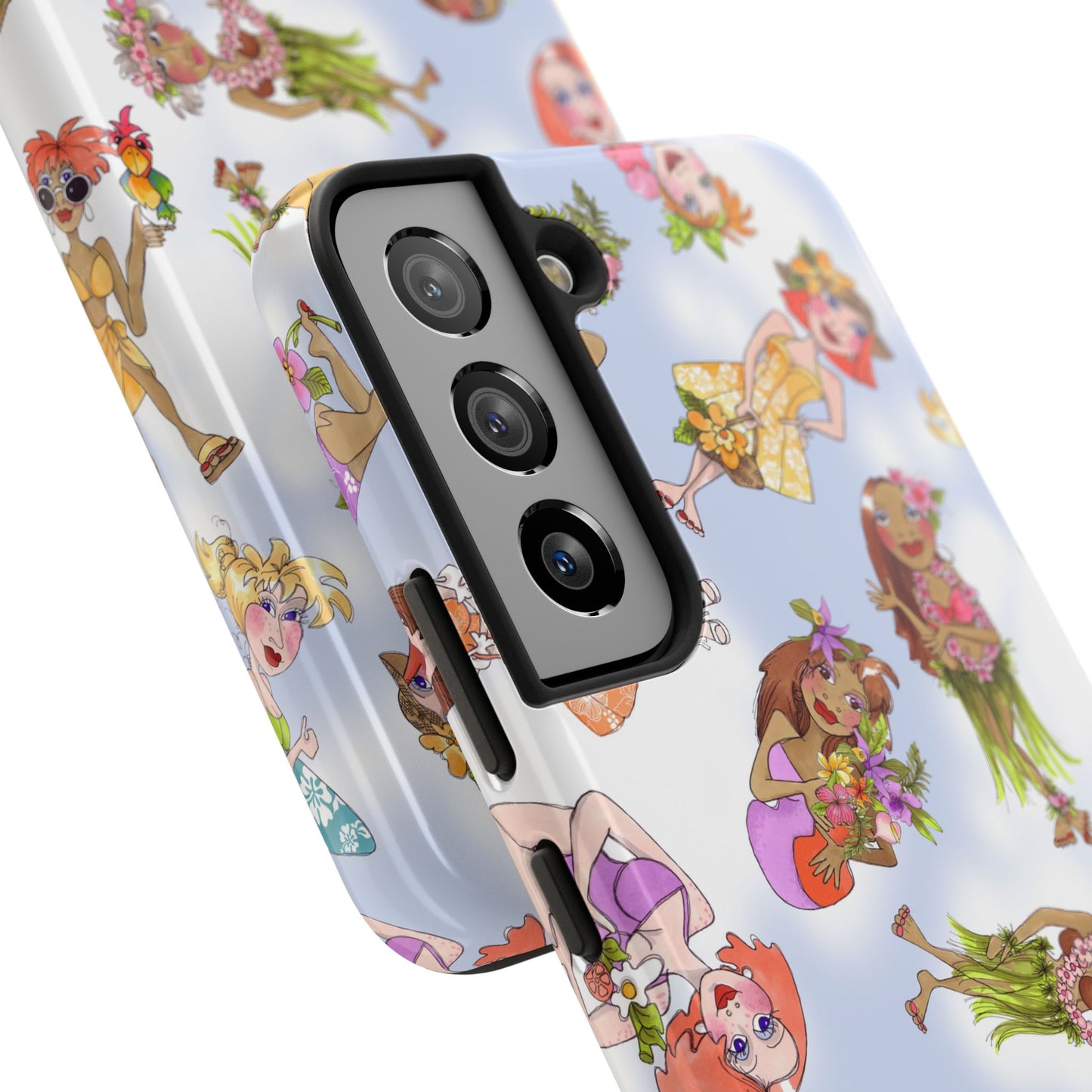 Island Toss Blue Sky Phone Case