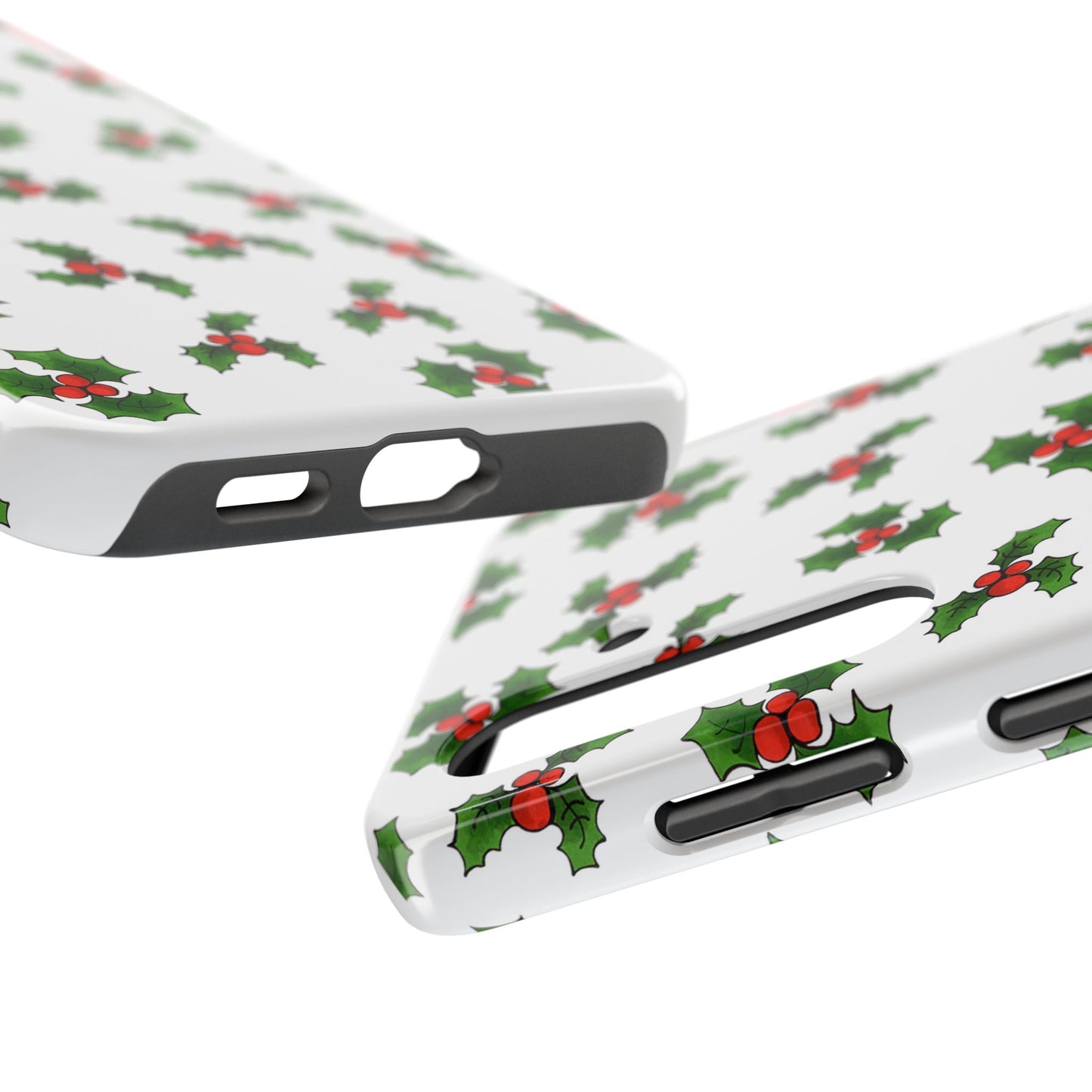 Lotsa Holly White Phone Case