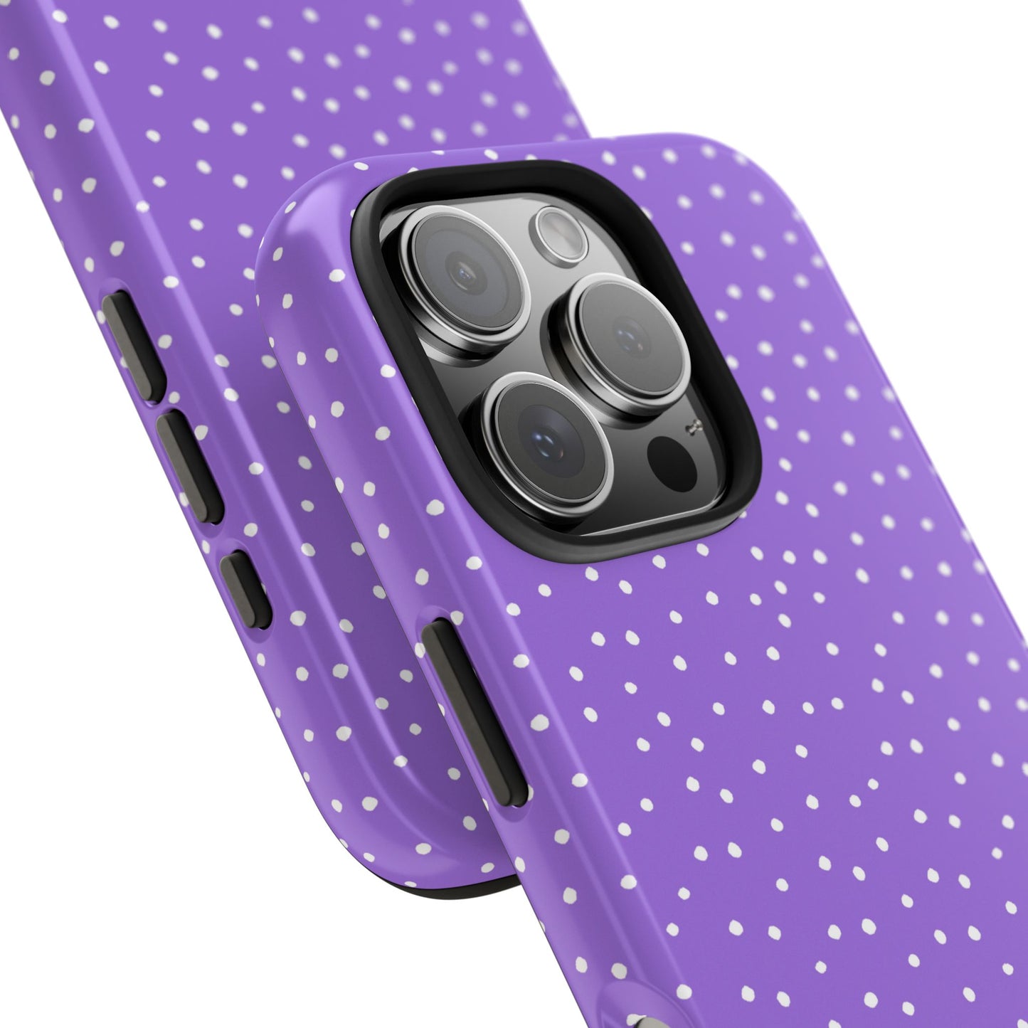 Dinky Dots Lilac / White Phone Case