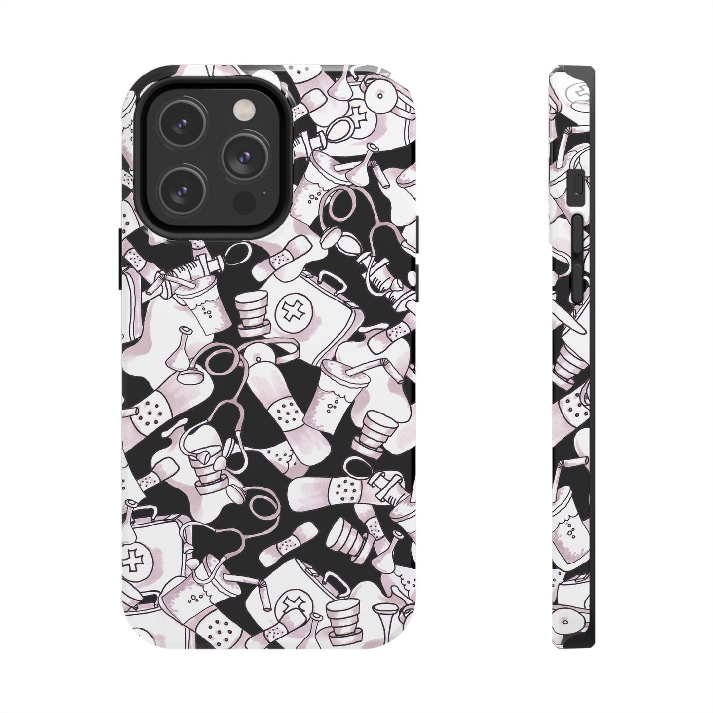 Med Stuff Black Phone Case