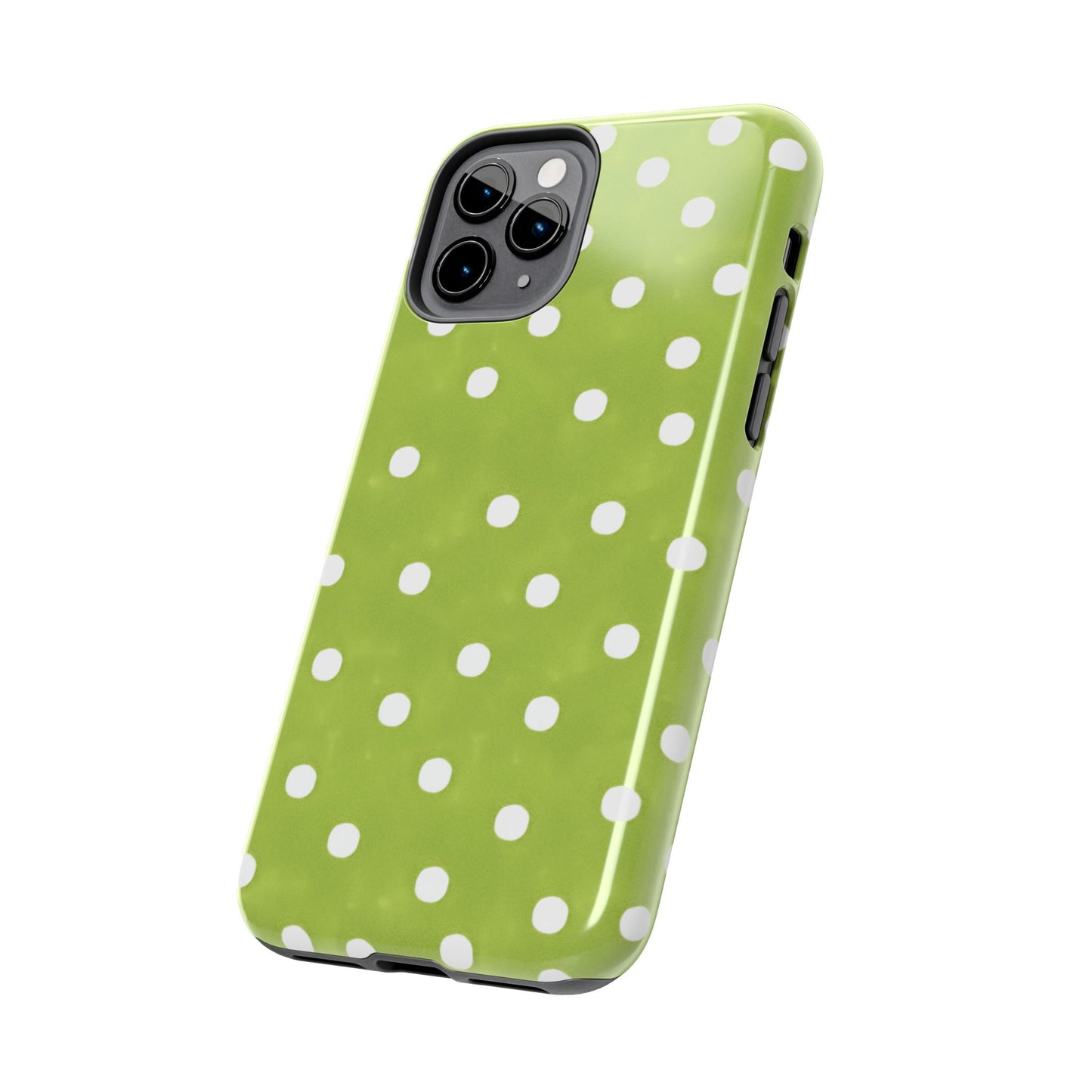 Plump Dots Green Phone Case