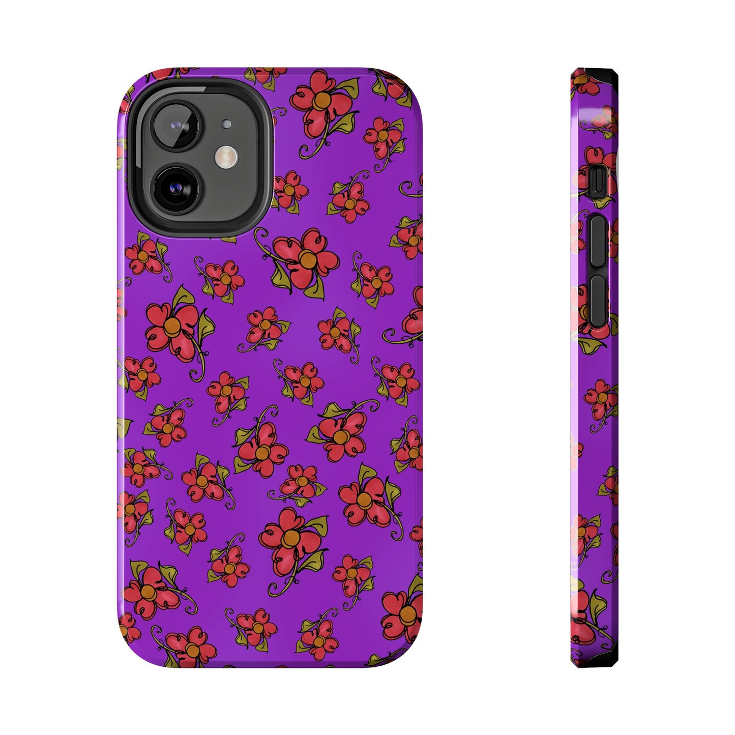 Daisy Caper Purple Phone Case