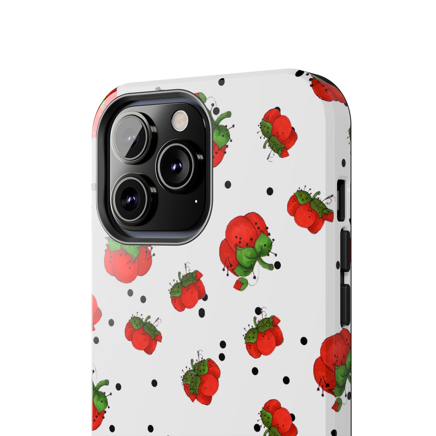 Pin Dots White Phone Case