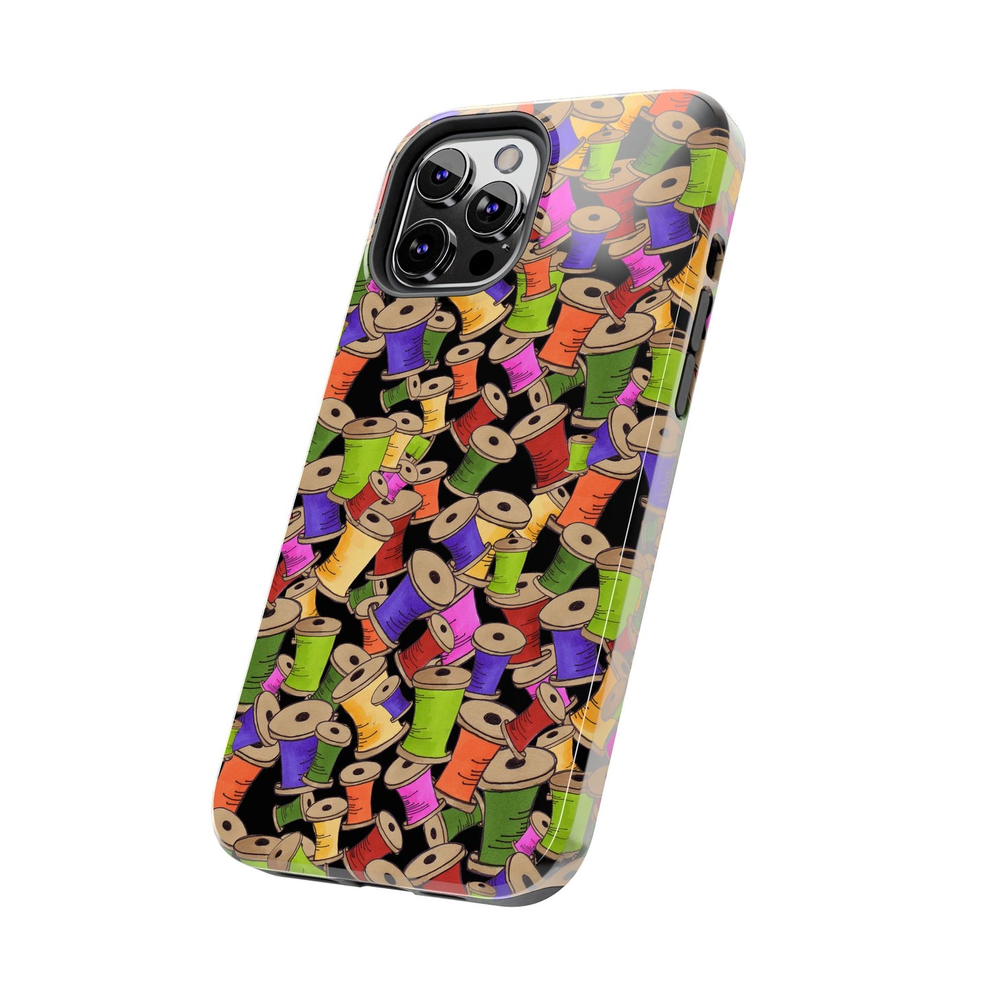 Spoolopoly Black Phone Case