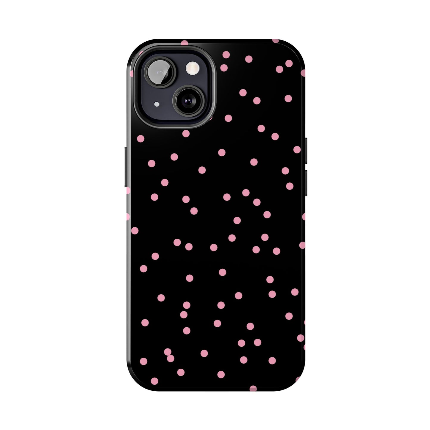 Space Dots Black / Pink Phone Case