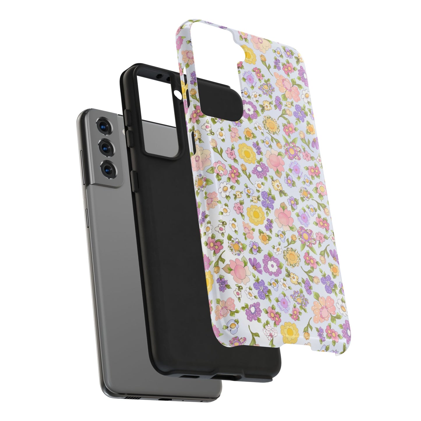 Flowery Blue Sky Phone Case
