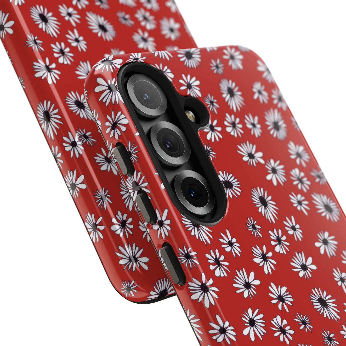 Random Daisy Red / White Phone Case