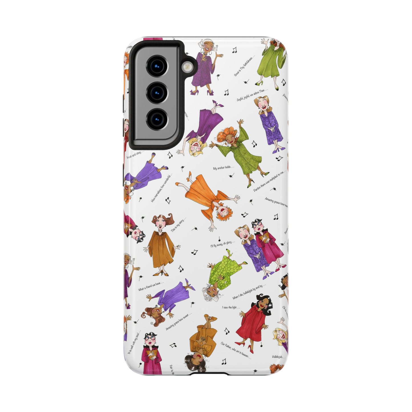 Sing it Sister White Phone Case