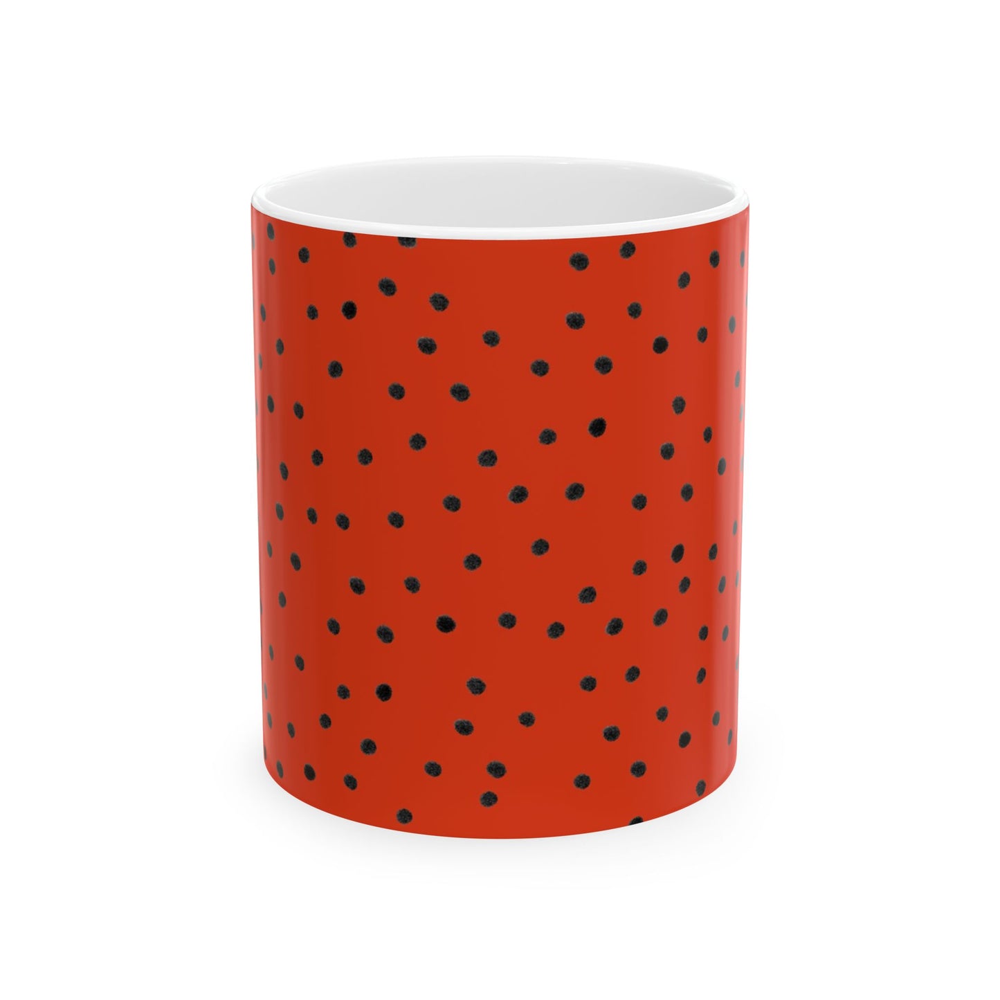Dinky Dots Red / Black Cup