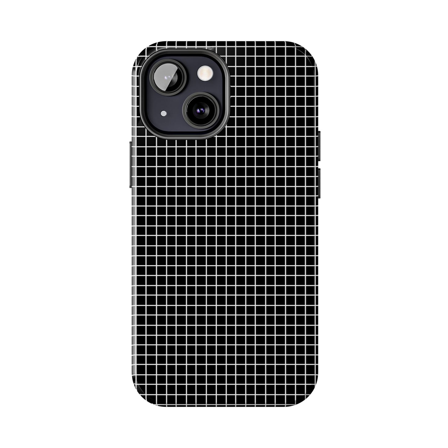 Window Pane Black / White Phone Case