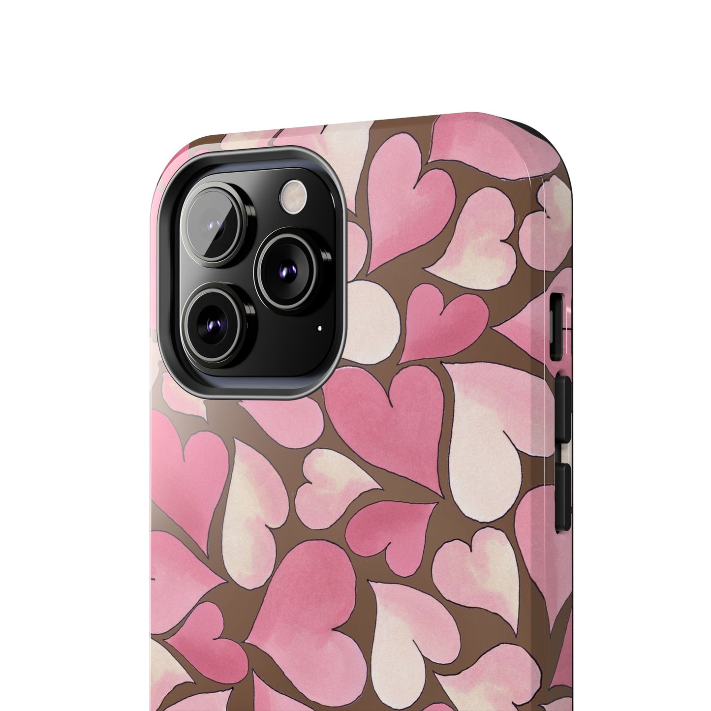 Hearts Chocolate Phone Case