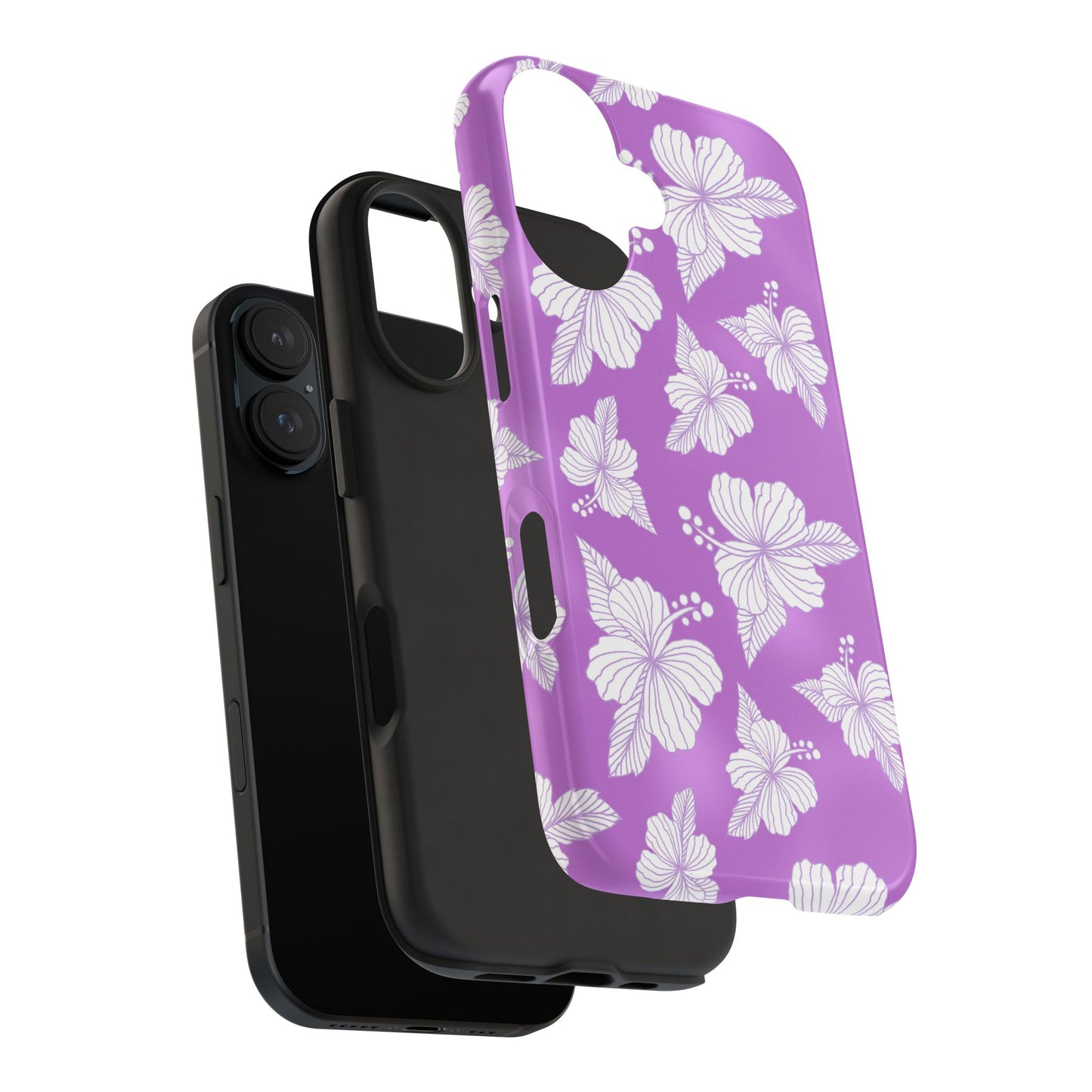 Hibiscus Lilac Phone Case