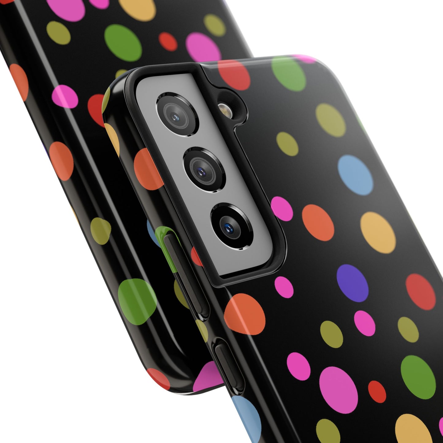 Dot Assortment Black Phone Case