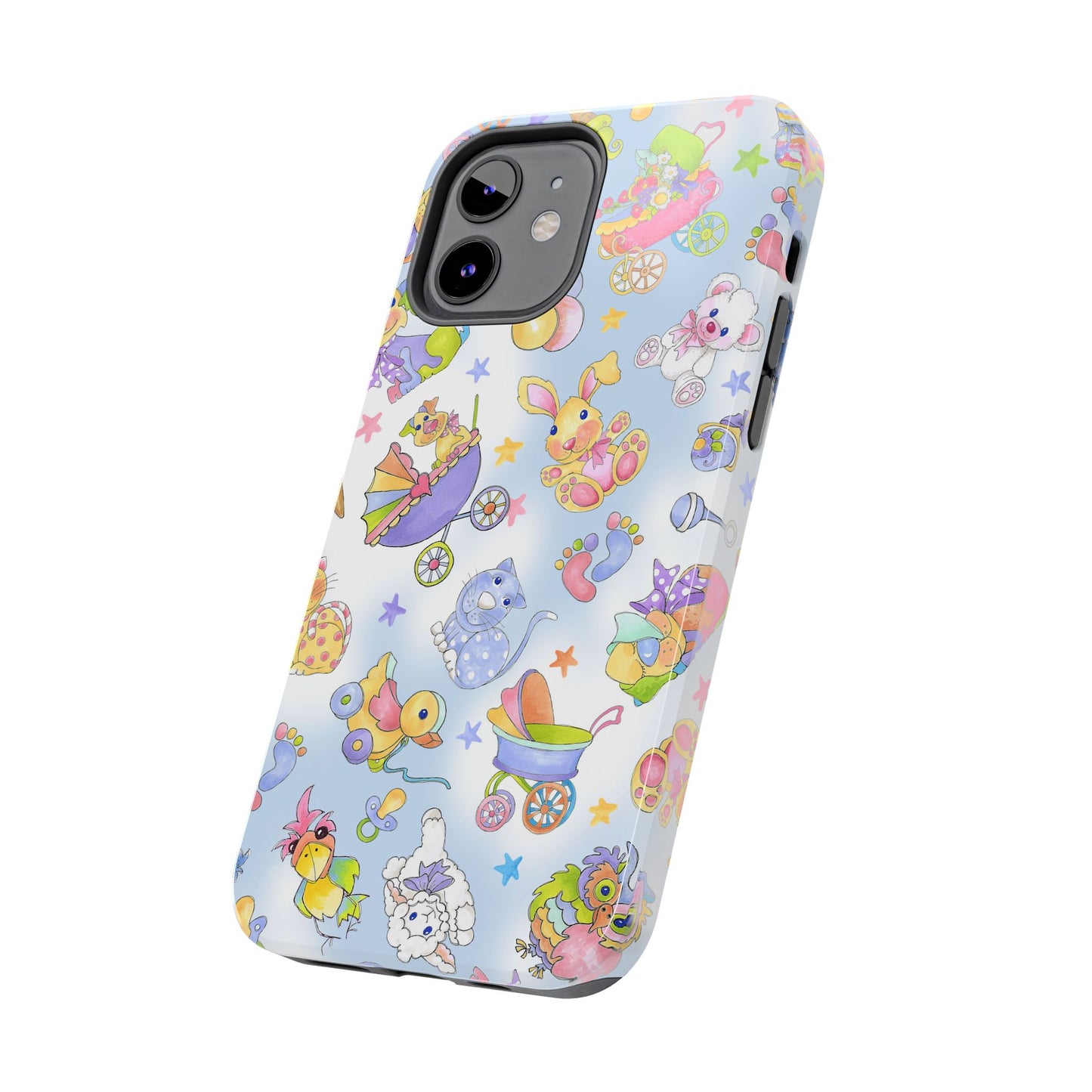 Busy Baby Blue Sky Phone Case
