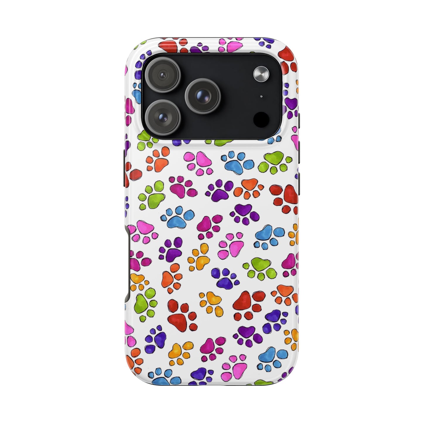 Fancy Paws White Phone Case