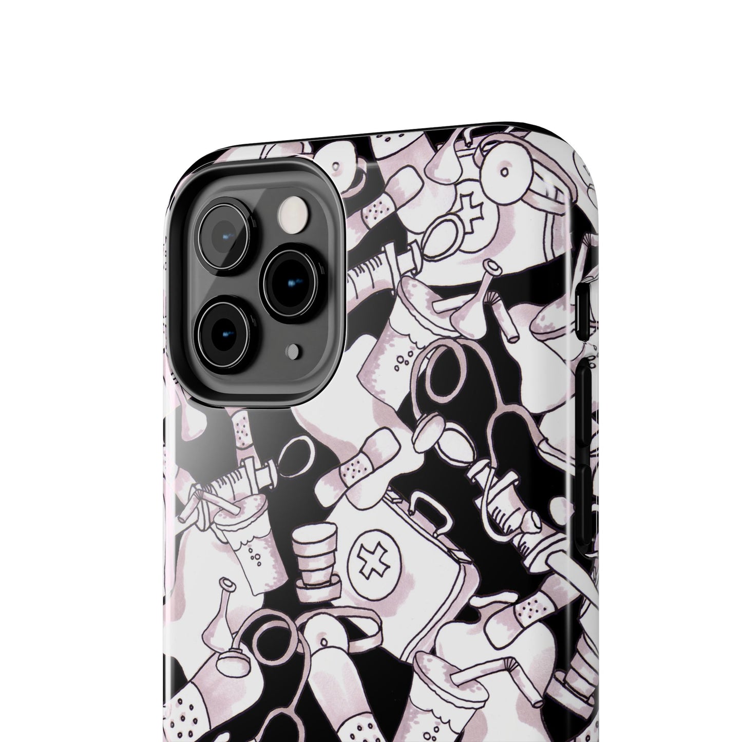 Med Stuff Black Phone Case