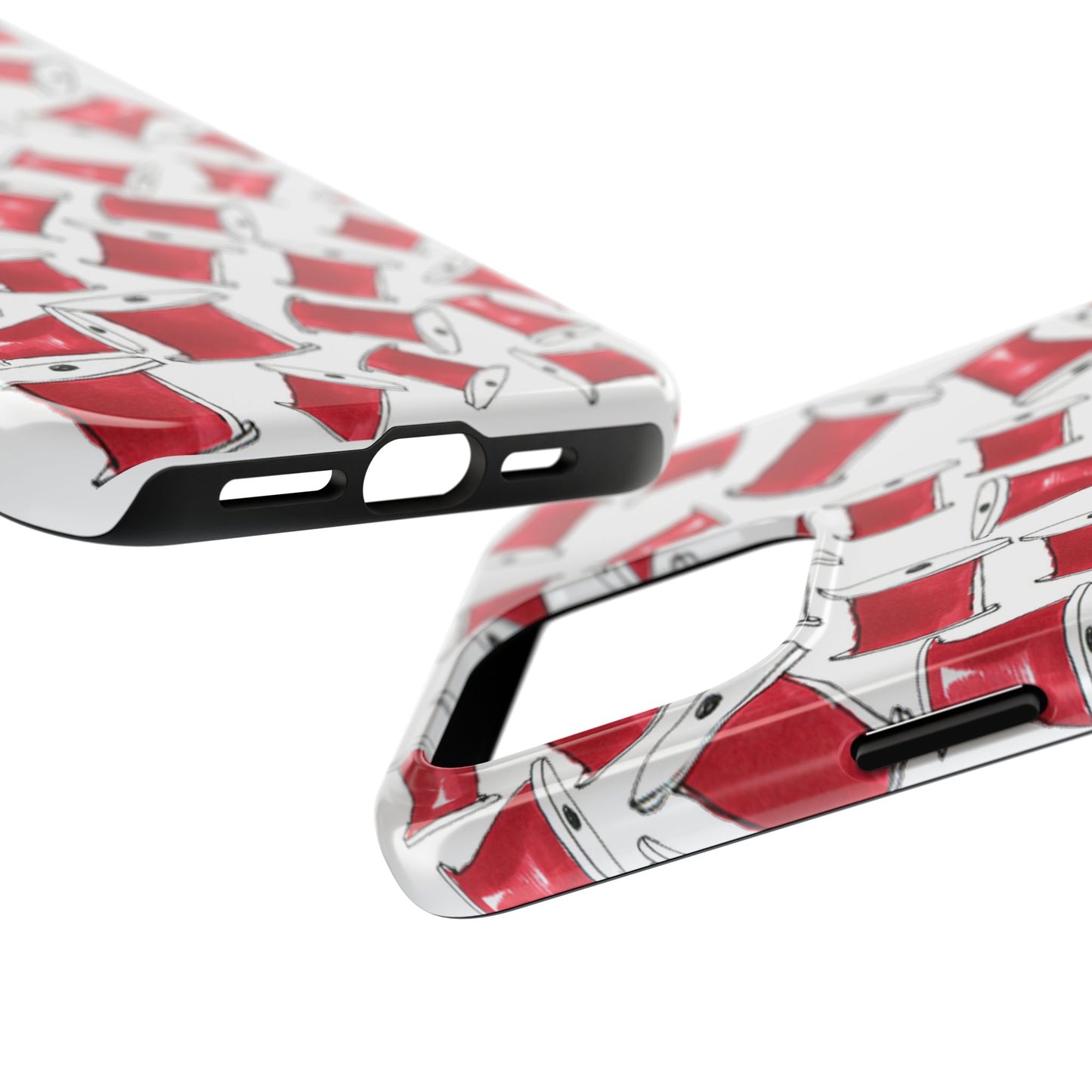 Red Thread White Phone Case