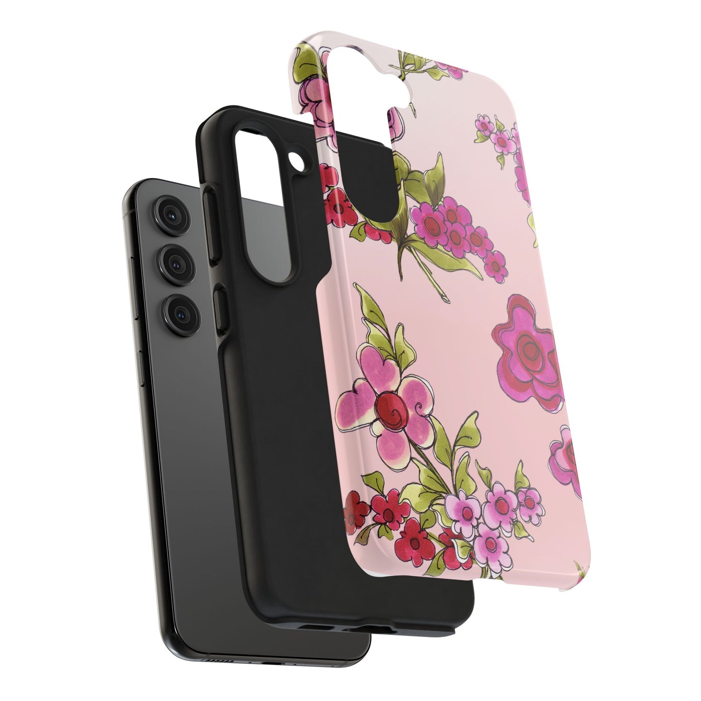 Jumbo Floral Pink Phone Case