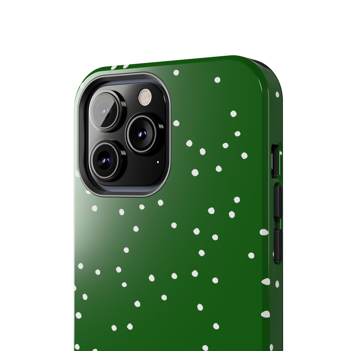 Dinky Dots Green / White Phone Case