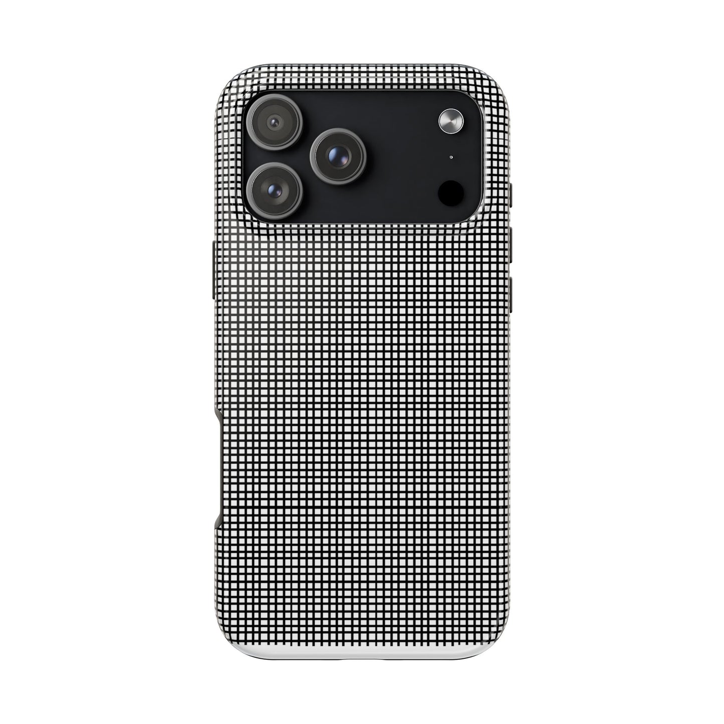 Window Pane White / Black Phone Case