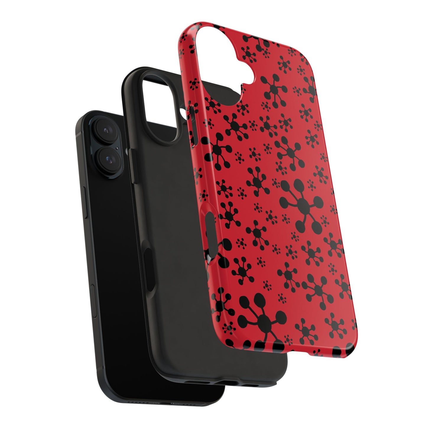 Jacks Red / Black Phone Case
