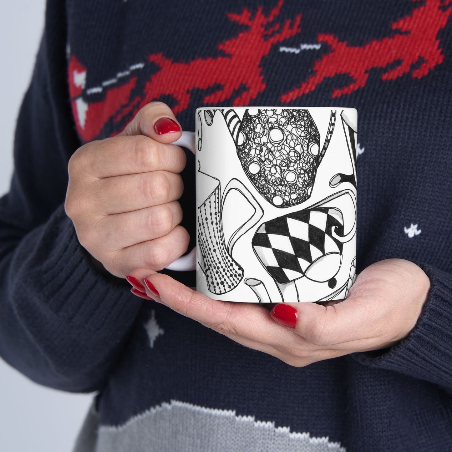 Coffee, Tea Anyone? White Cup