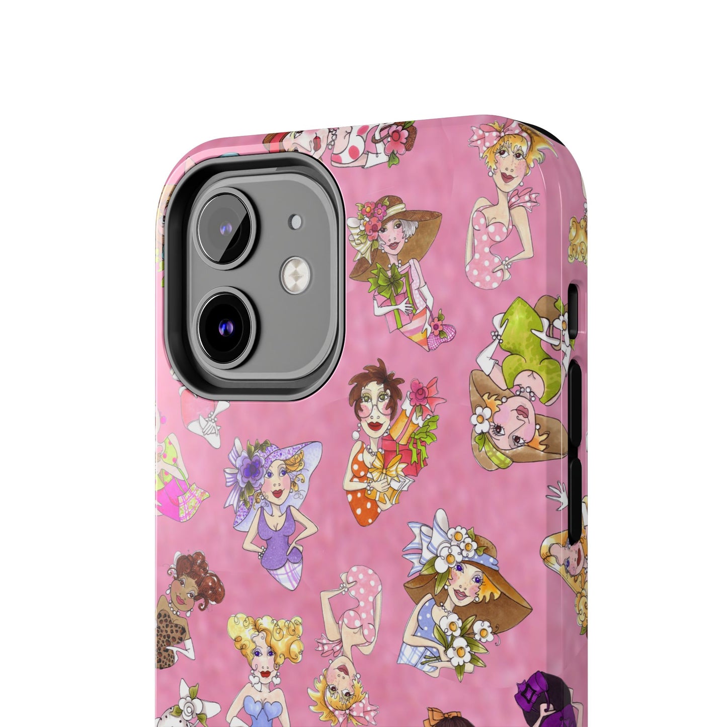 Fast Women Tossed Pink Phone Case