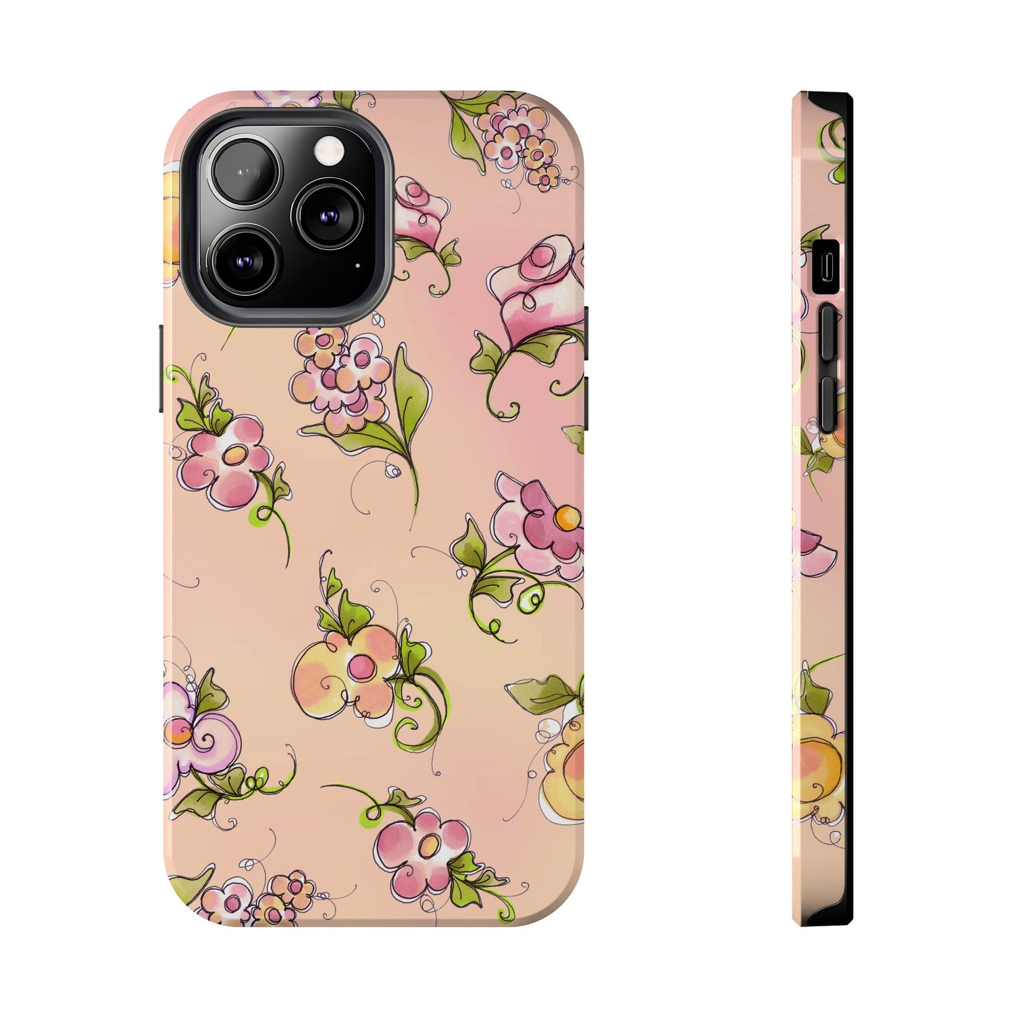 Flower Toss Sunrise Phone Case