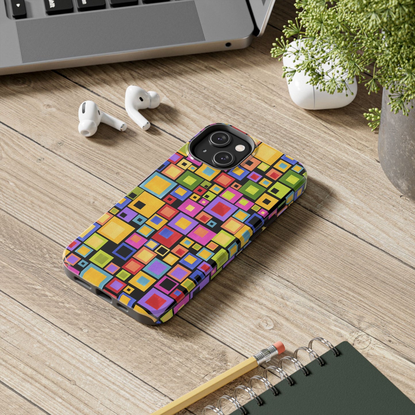 Blocksalot Black Phone Case