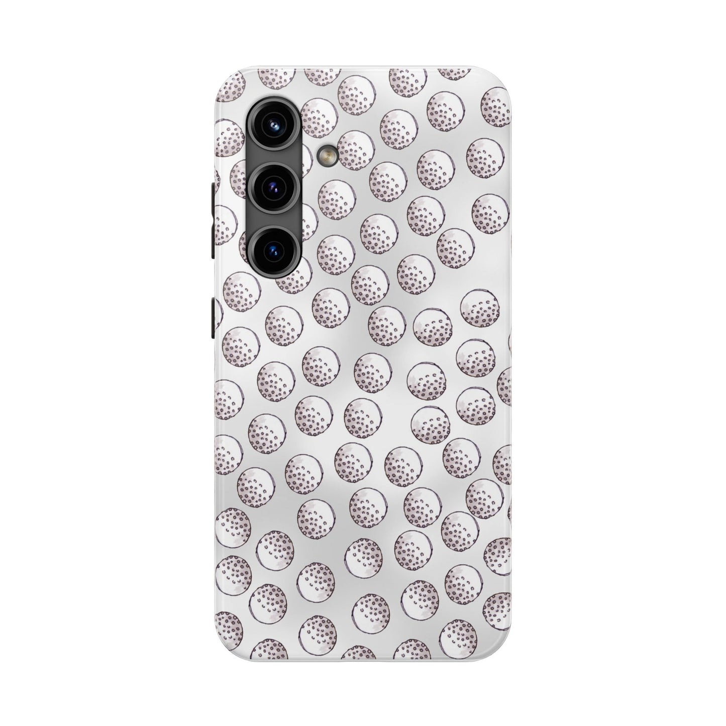 Ball Dots Gray Phone Case