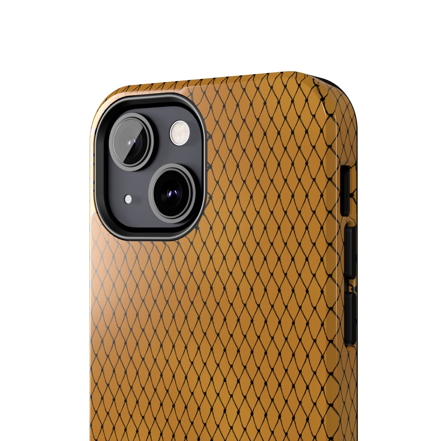 Fishnet Gold Phone Case