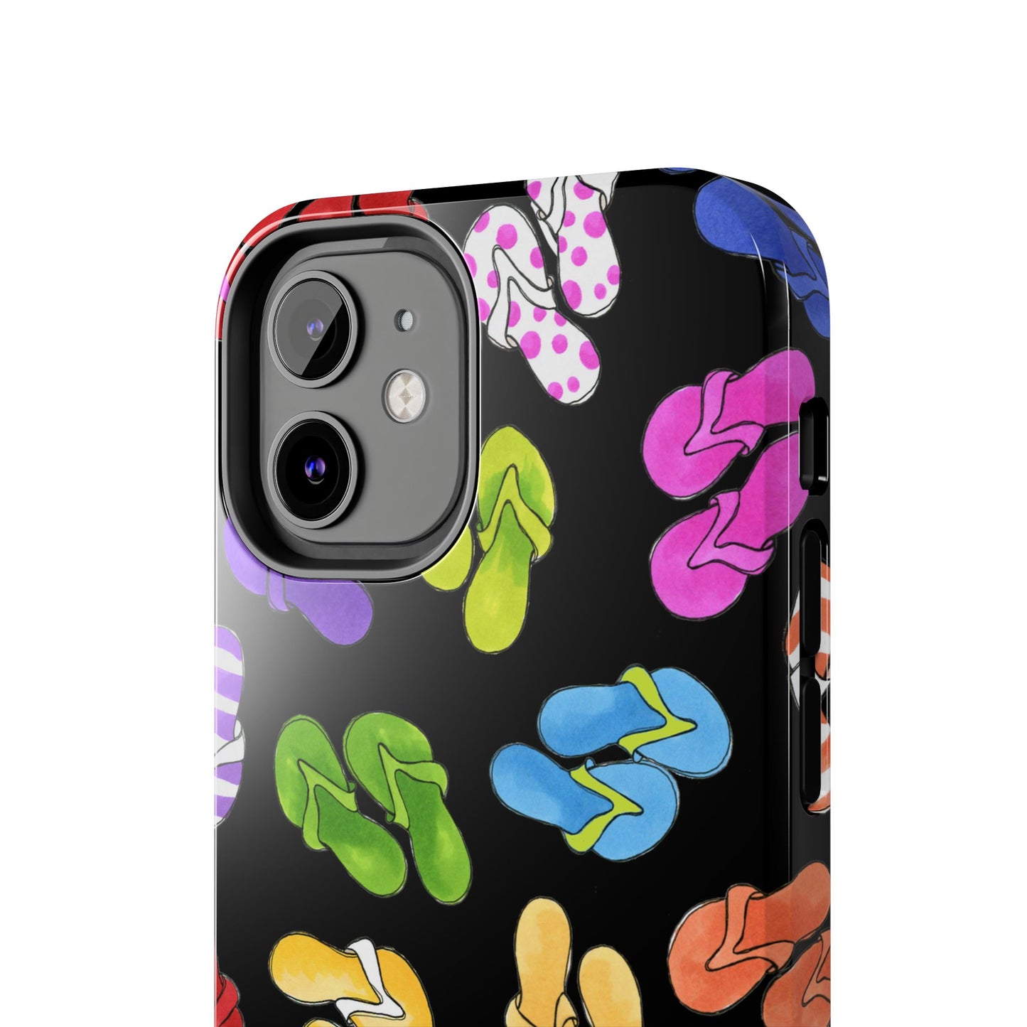 Fun Flops Black Phone Case