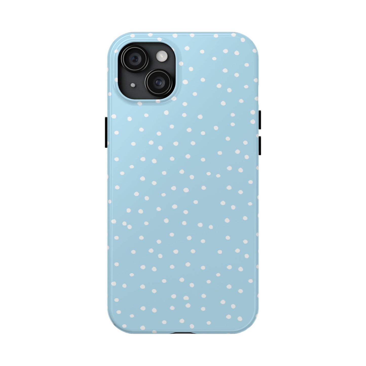 Dinky Dots Aqua / White Phone Case