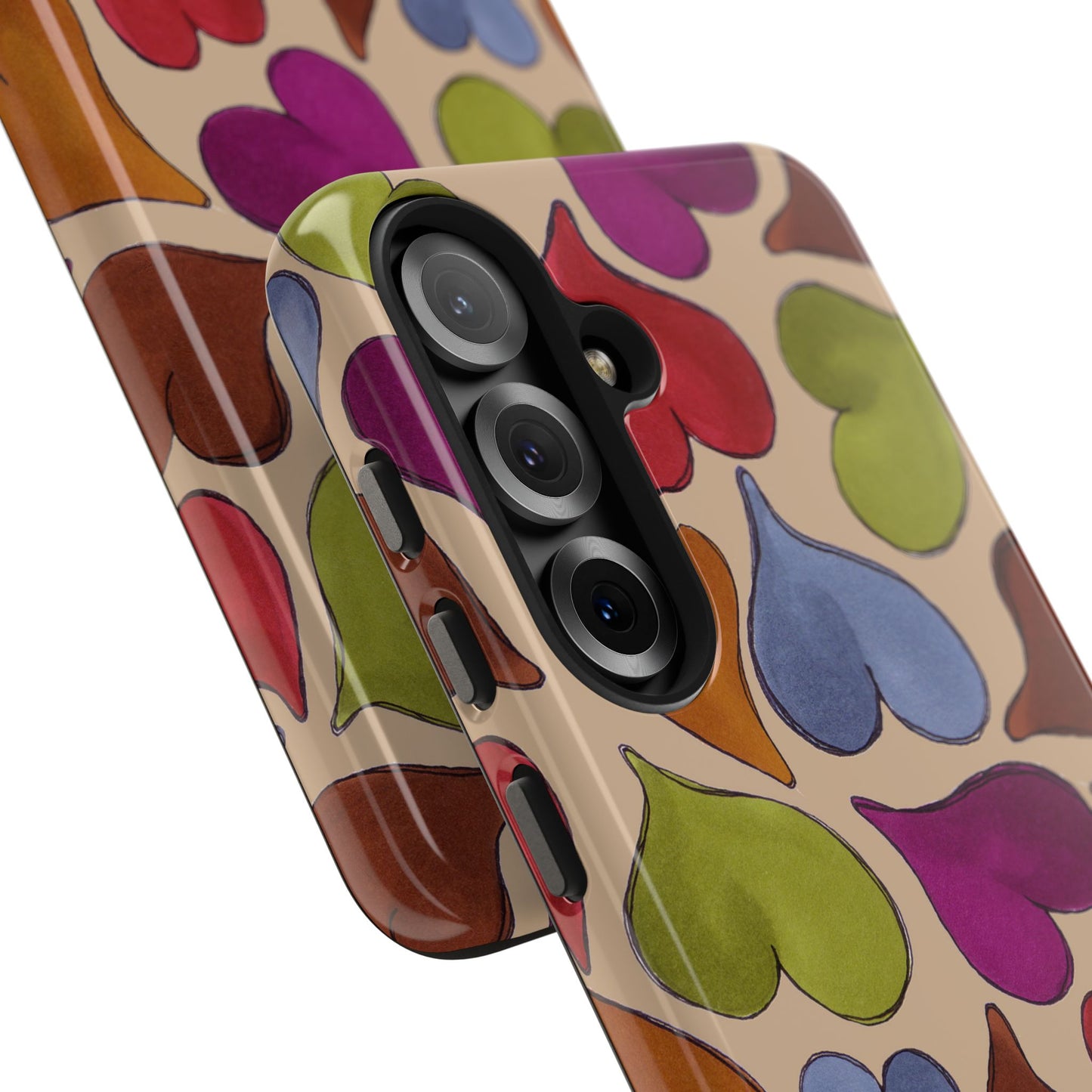 Big Hearted Khaki Phone Case