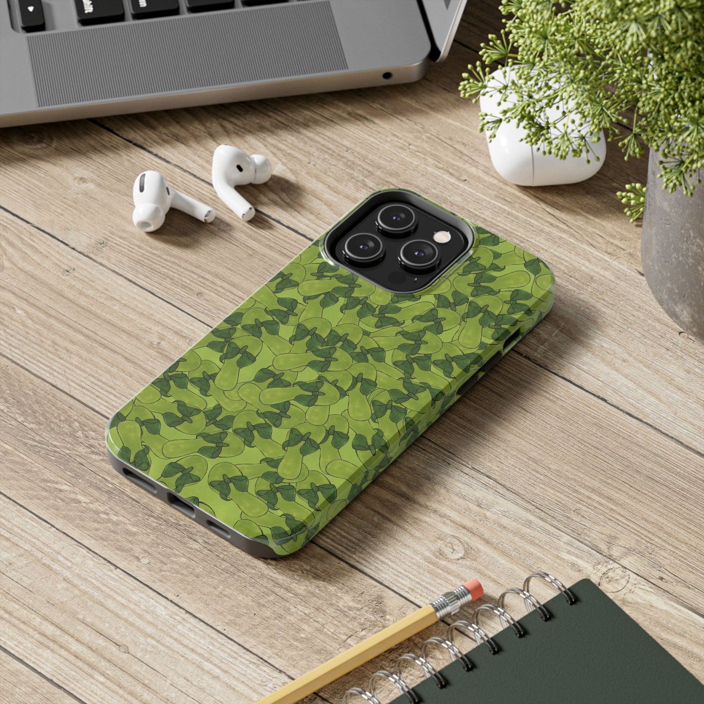 Green Flip Flops Phone Case