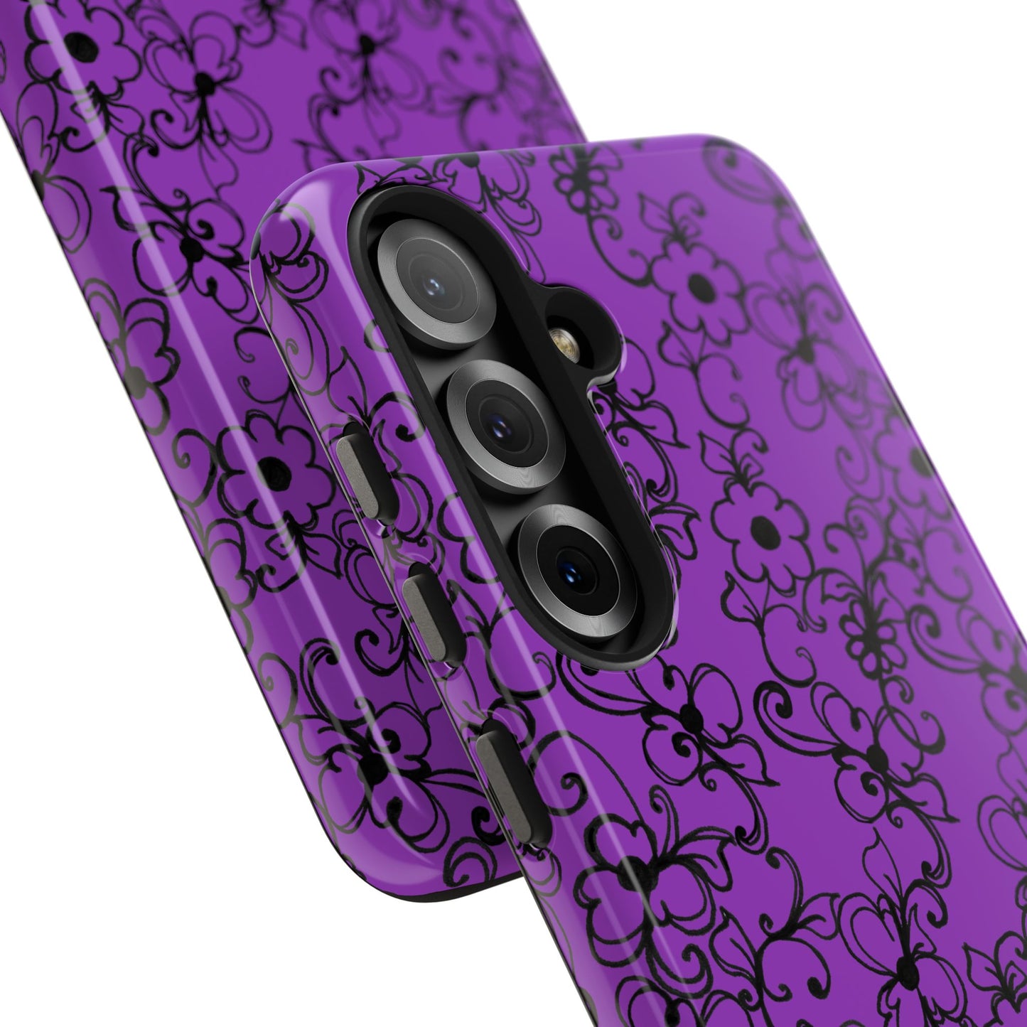 Daisy Jungle Purple Phone Case