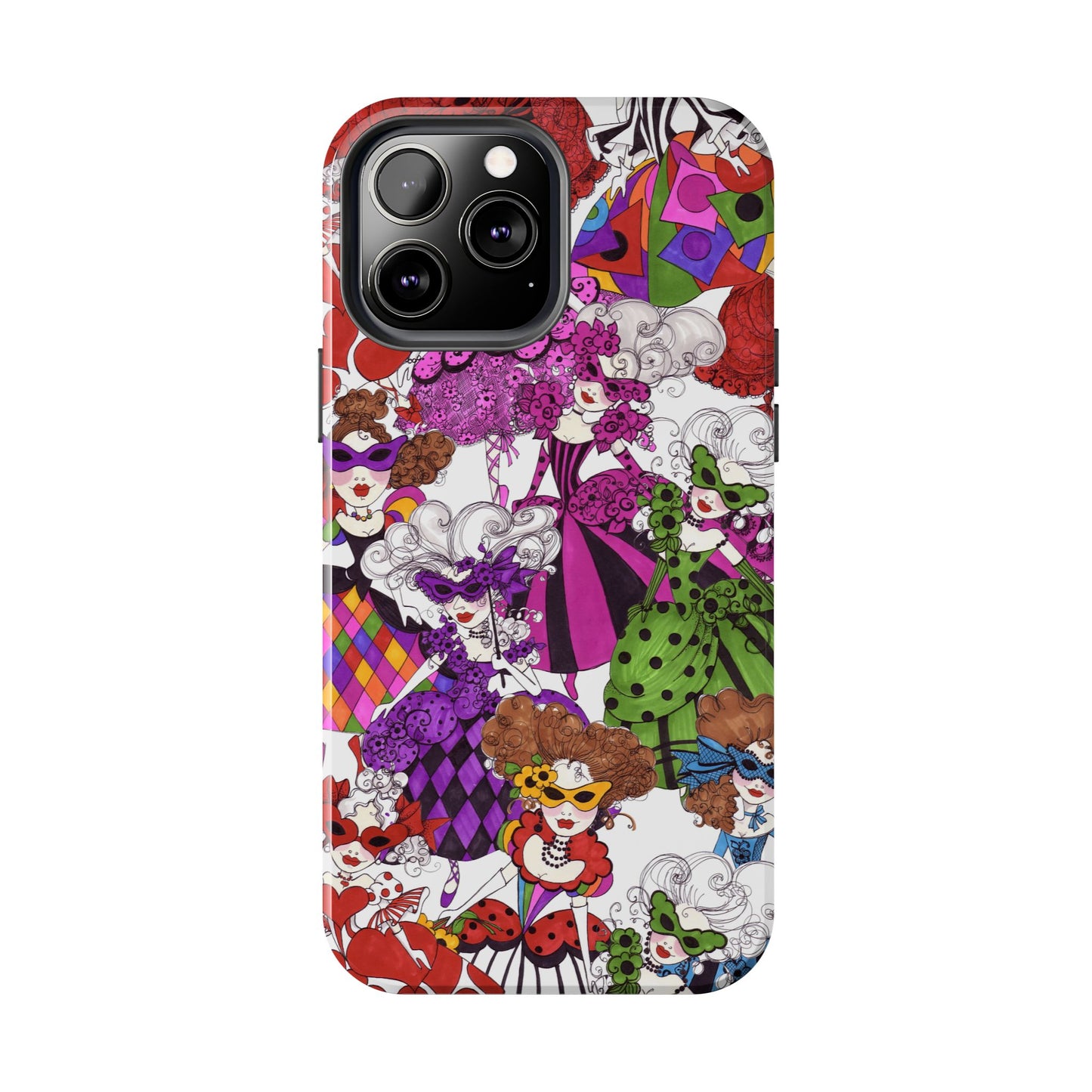 Crowded Dance Floor White Phone Case