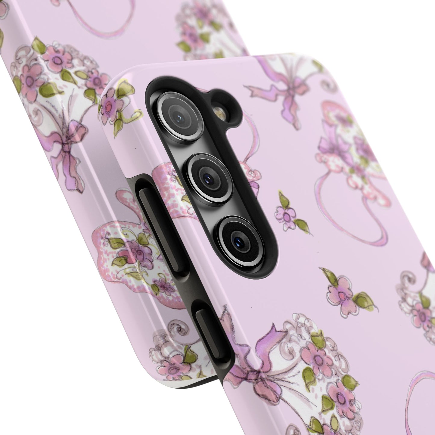 Flower Model Hand Bag Phone Case