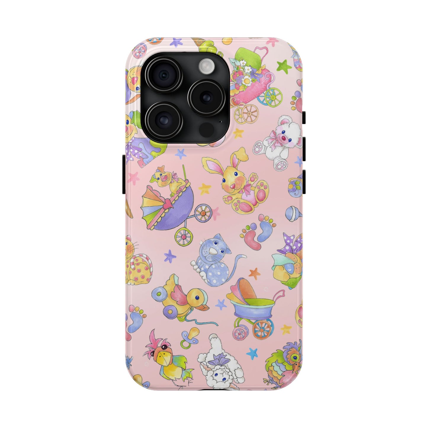 Busy Baby Pink Phone Case