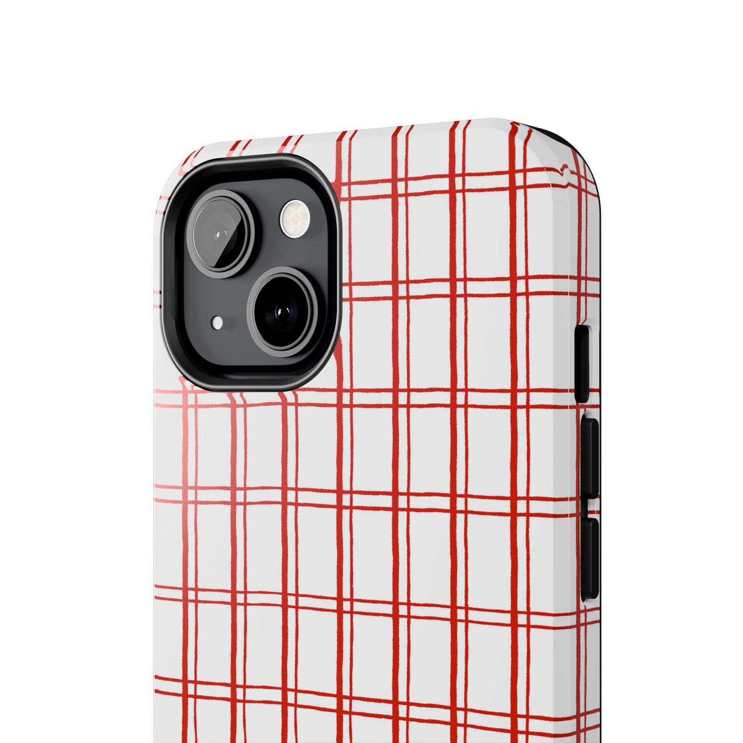Kitchen Plaid White / Red Phone Case