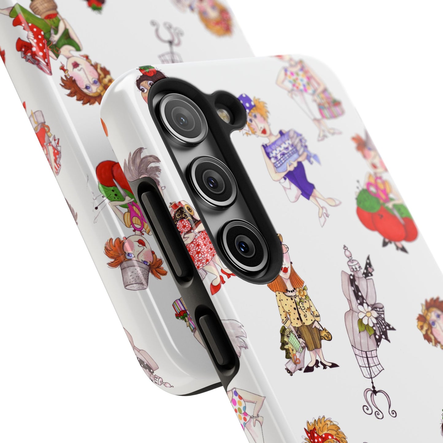 Sewphisticates White Phone Case