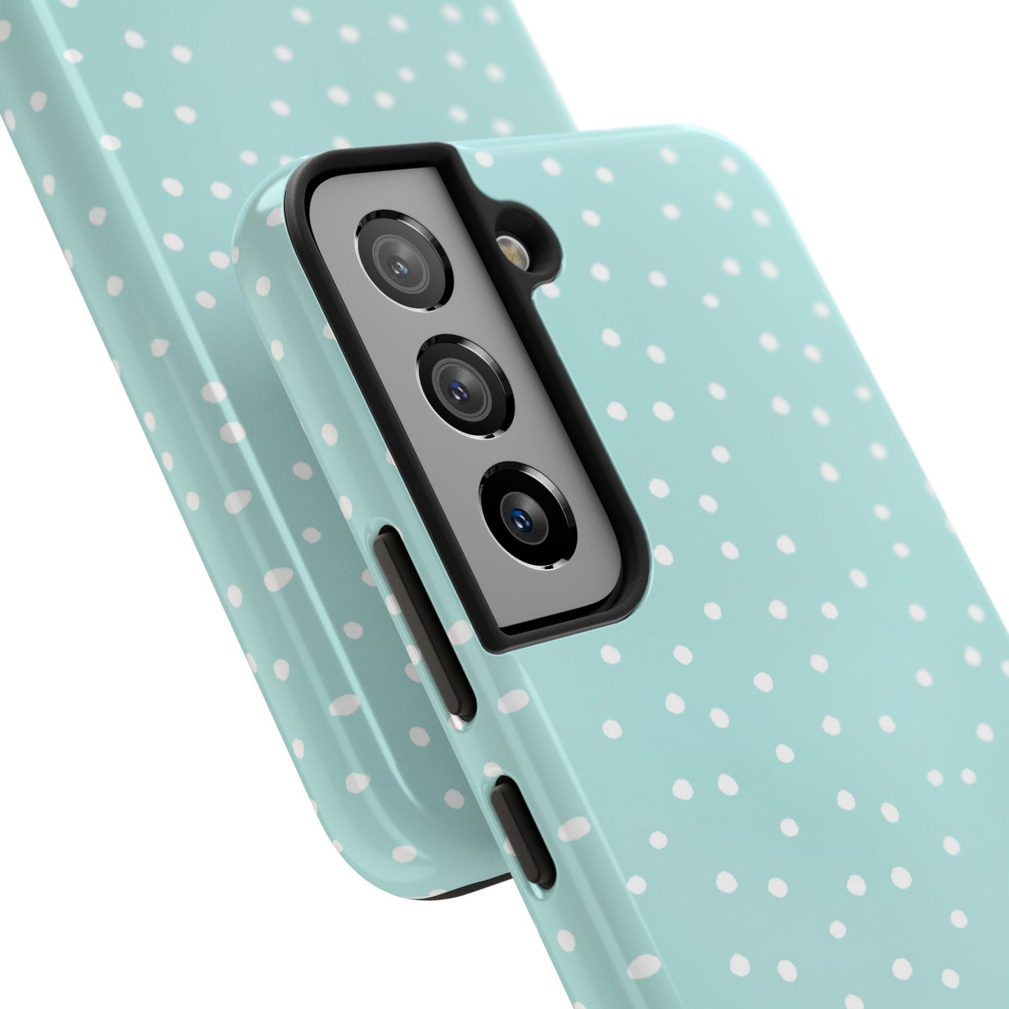 Petite Dots Seafoam / White Phone Case