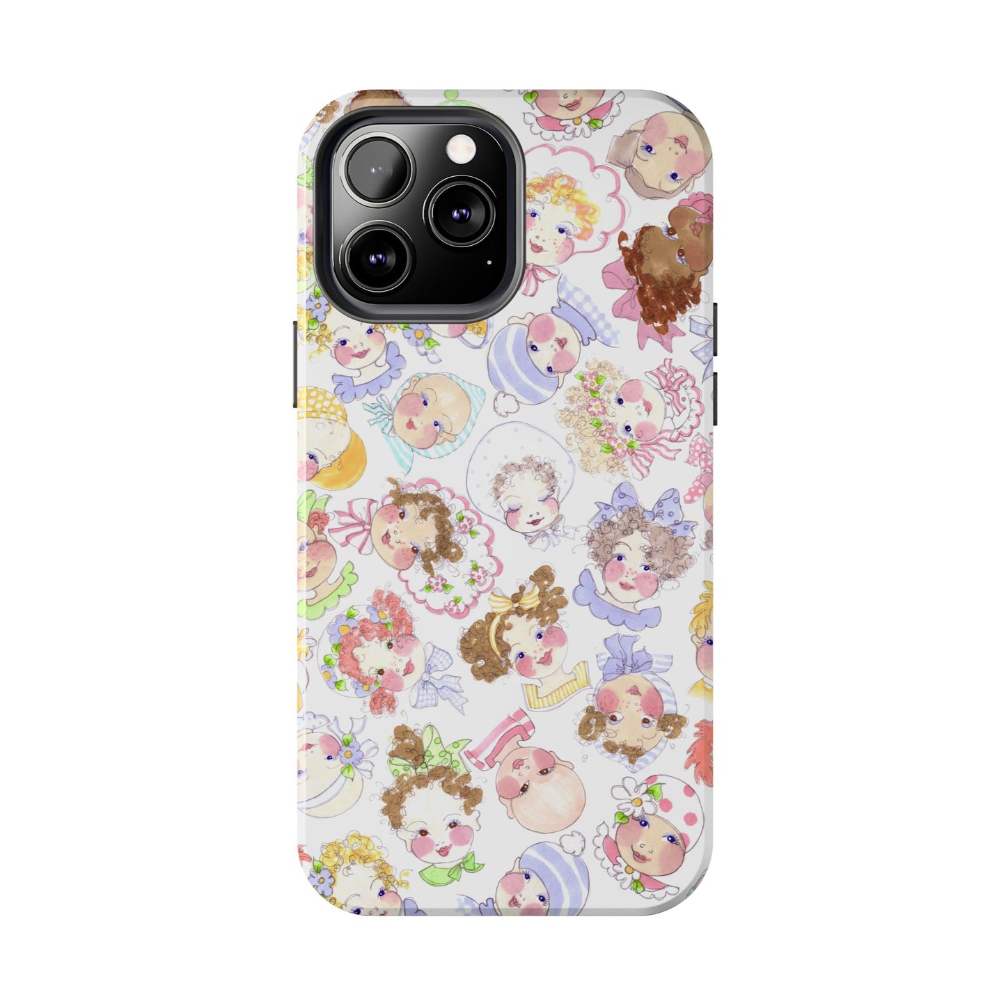 Baby Face Fling White Phone Case