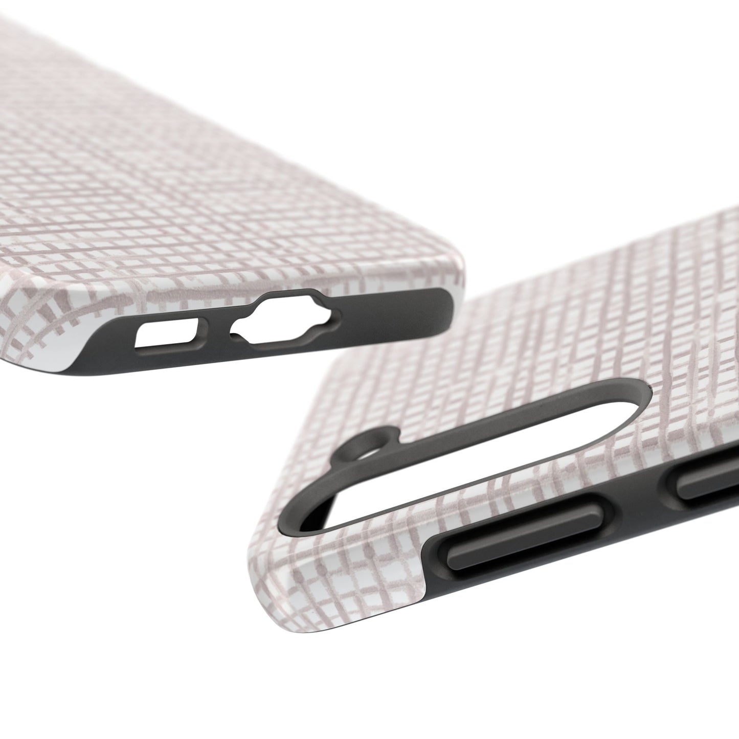 Gingham Gray Phone Case